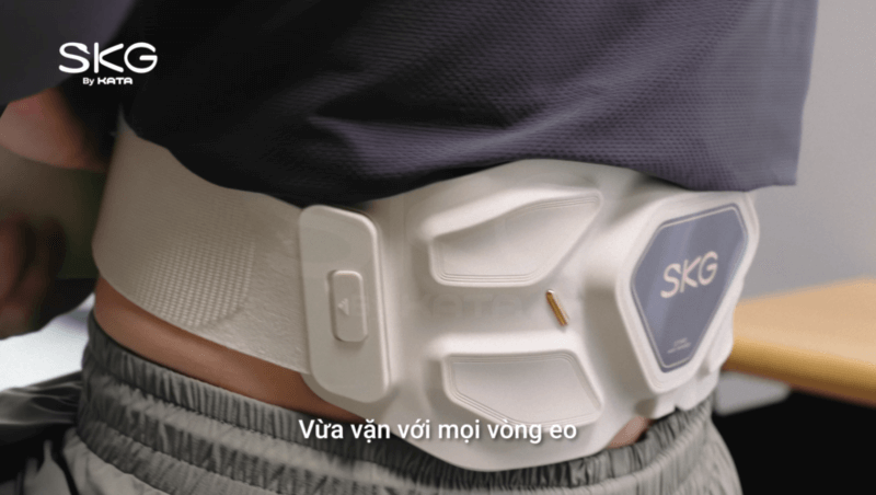 Review chi tiết máy massage lưng SKG Galaxy G7 PRO