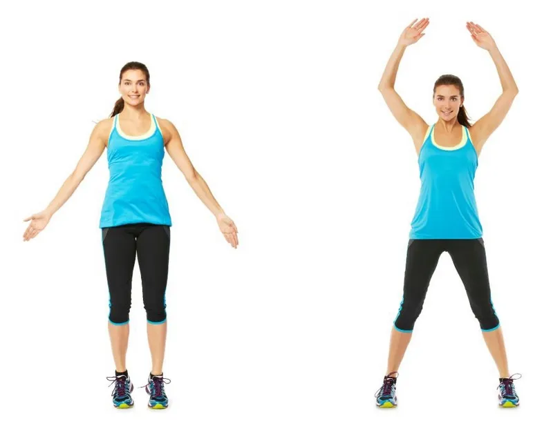 Bài tập HIIT đốt cháy calo hiệu quả - Jumping Jack