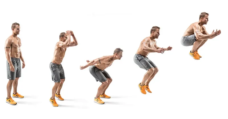 Bài tập HIIT đốt cháy calo hiệu quả - Tuck Jump 