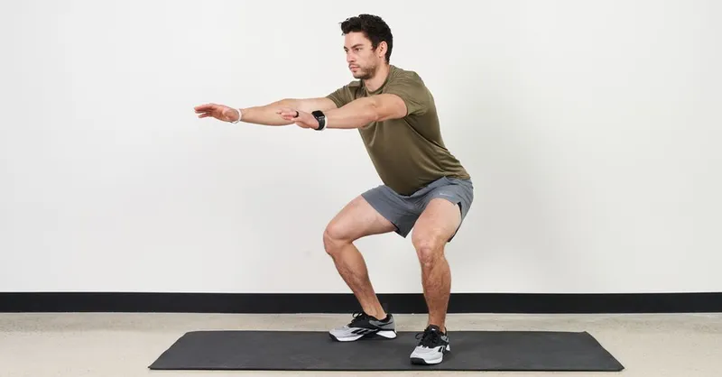 Squat truyền thống - Bodyweight Squats