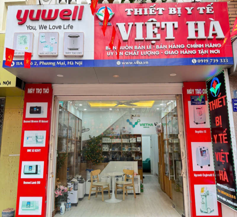 Mua cân sức khỏe tại thiết bị y tế Việt Hà Hà Nội