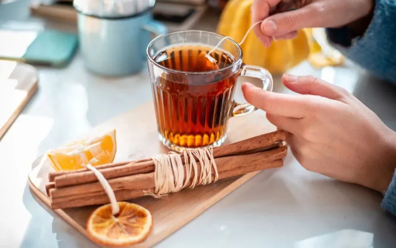 Cách uống trà ô long giảm cân hiệu quả - Trà ô long kết hợp quế