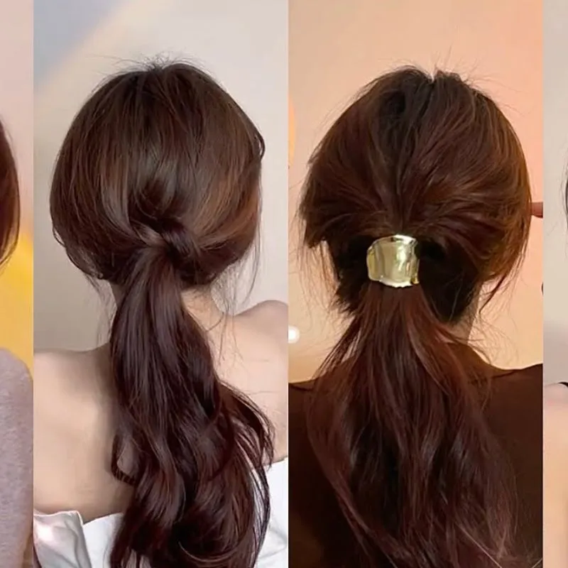 Tóc đuôi ngựa buộc thấp