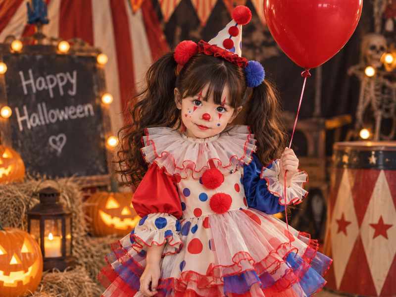 Trang điểm Halloween chú hề