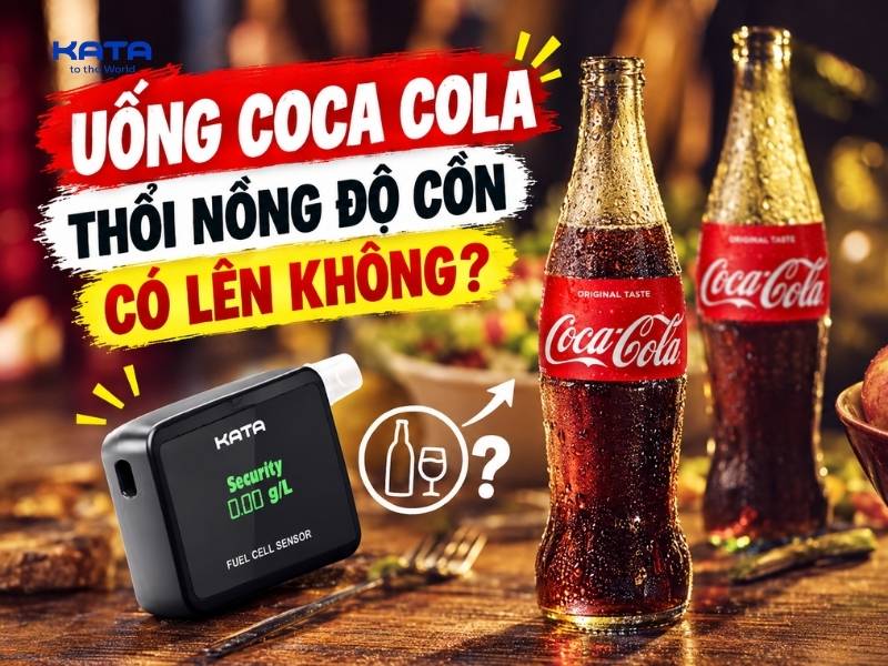 Uống coca cola thổi nồng độ cồn có lên không?