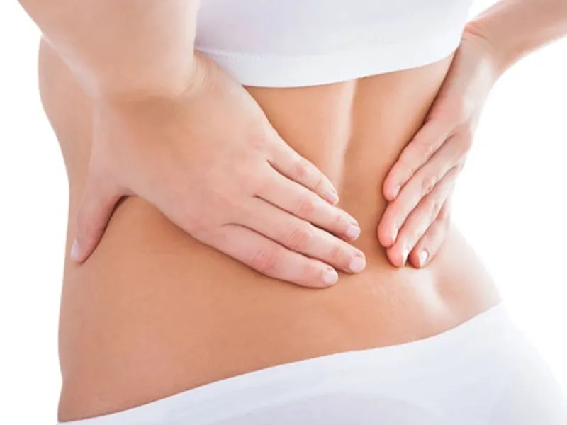 Vùng thận ở lưng dưới